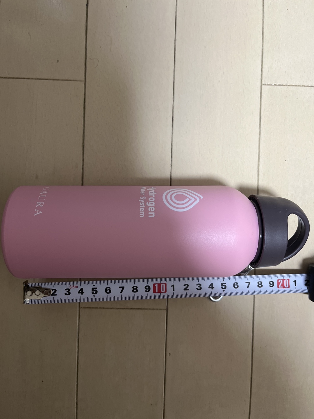 GAURA 水素水ボトル ピンク　水筒の写真3枚目