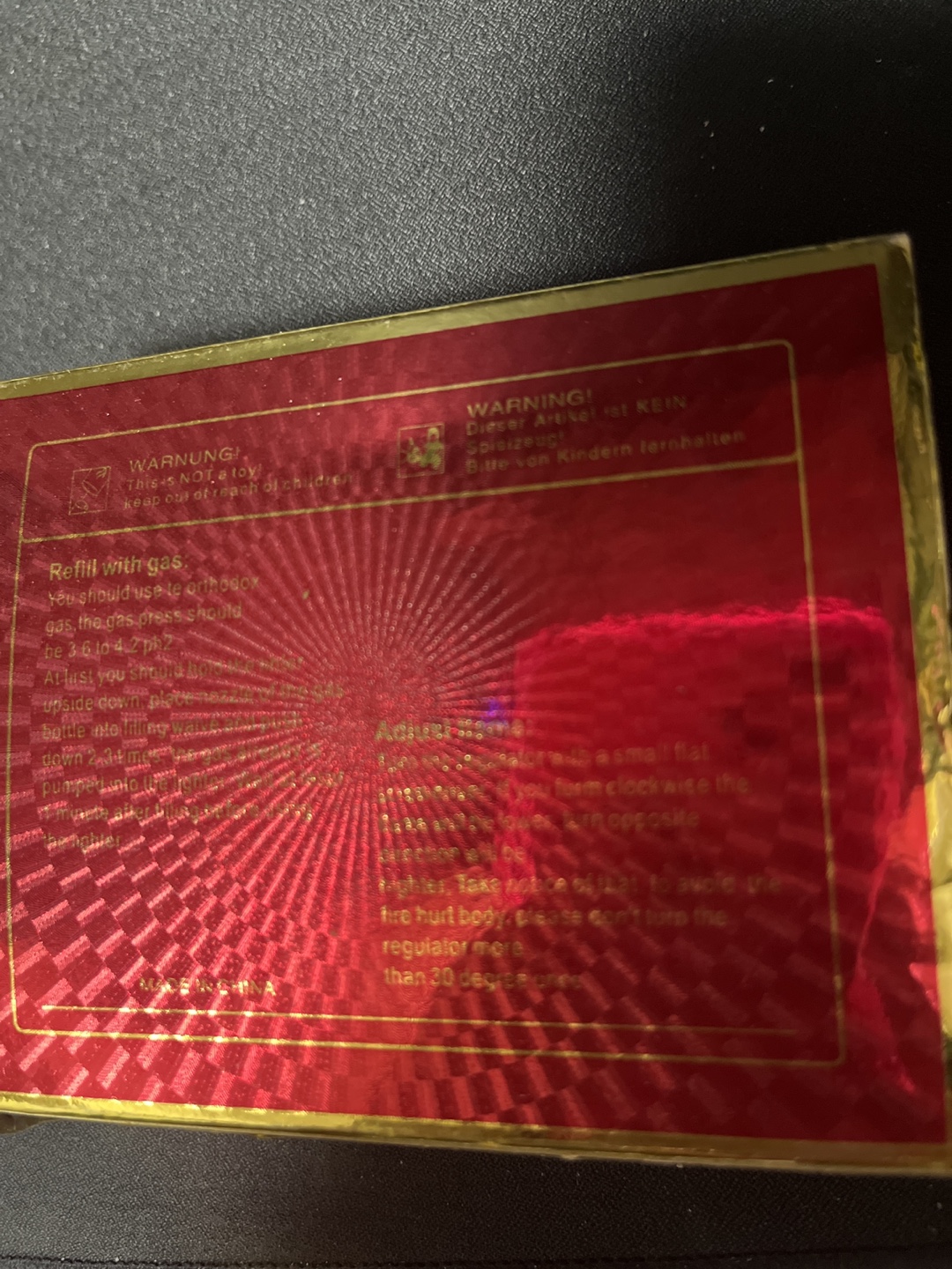 拳銃型　ライターの写真2枚目