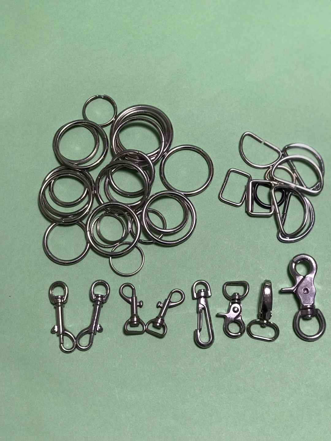 バック等作製用リング類❣️
