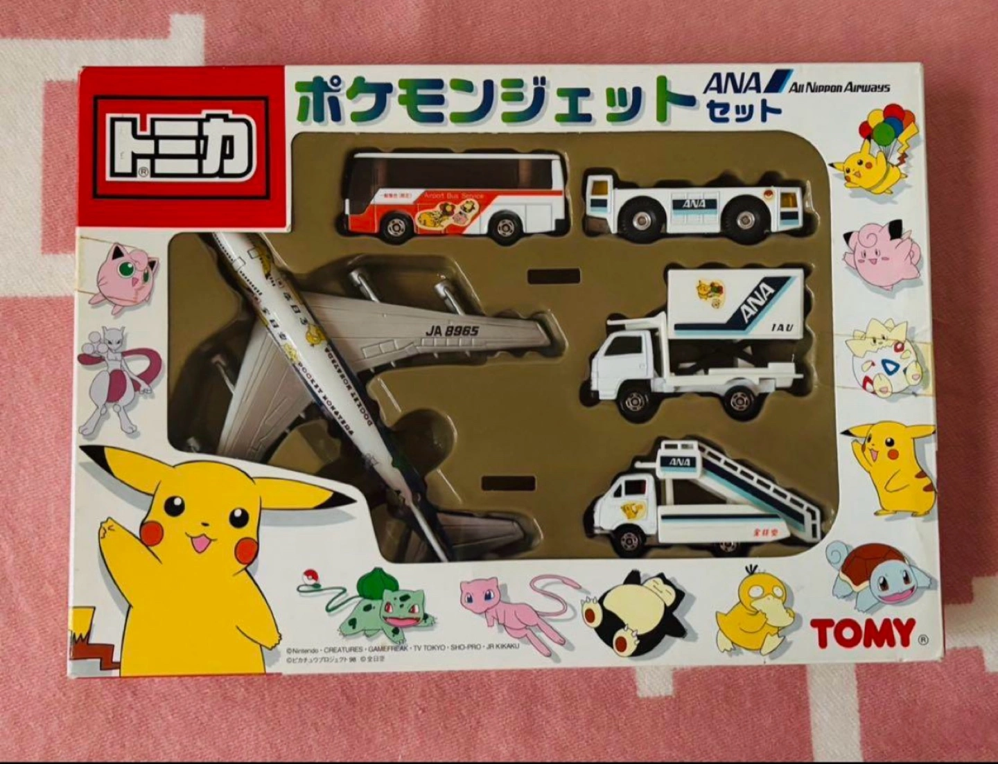 トミカ ANA ポケモンジェットセット 25年以上前 レア