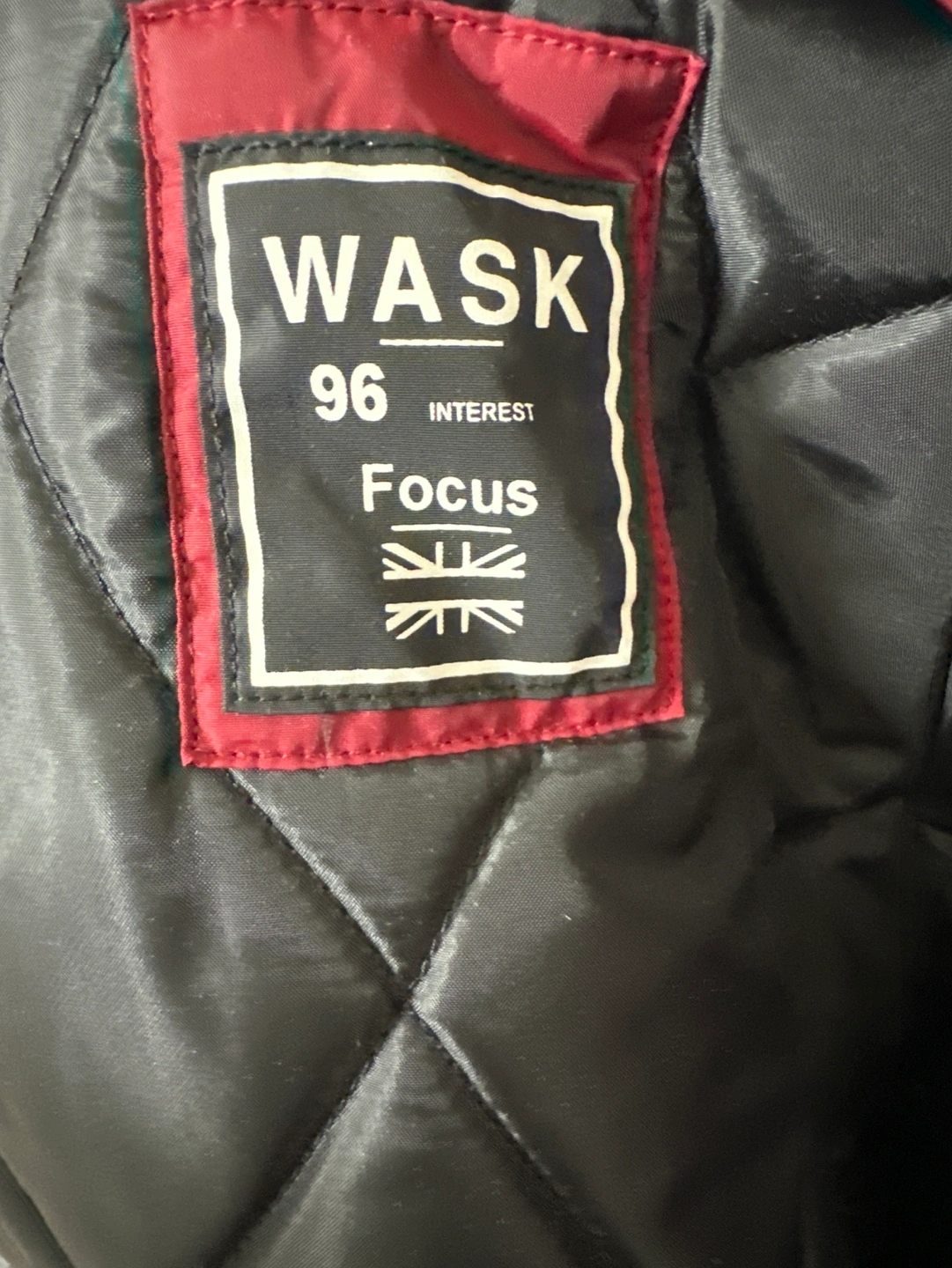 【美品】Wask BeBe 中綿ジャケット ワインレッド 110の写真8枚目