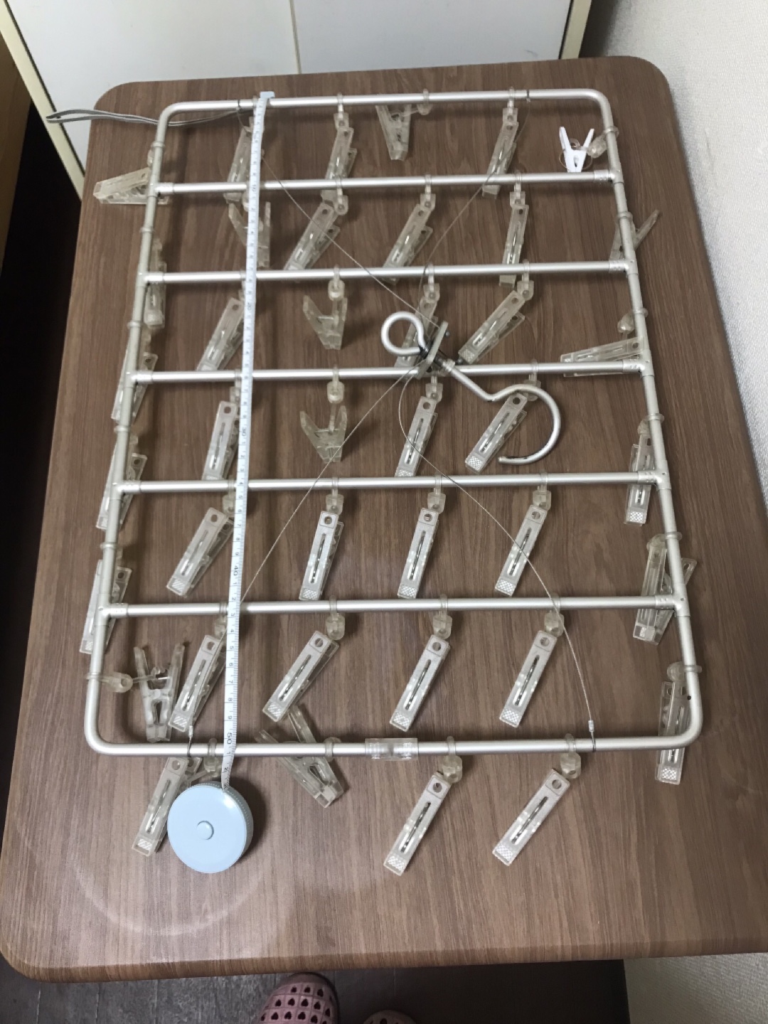 アルミ製物干し