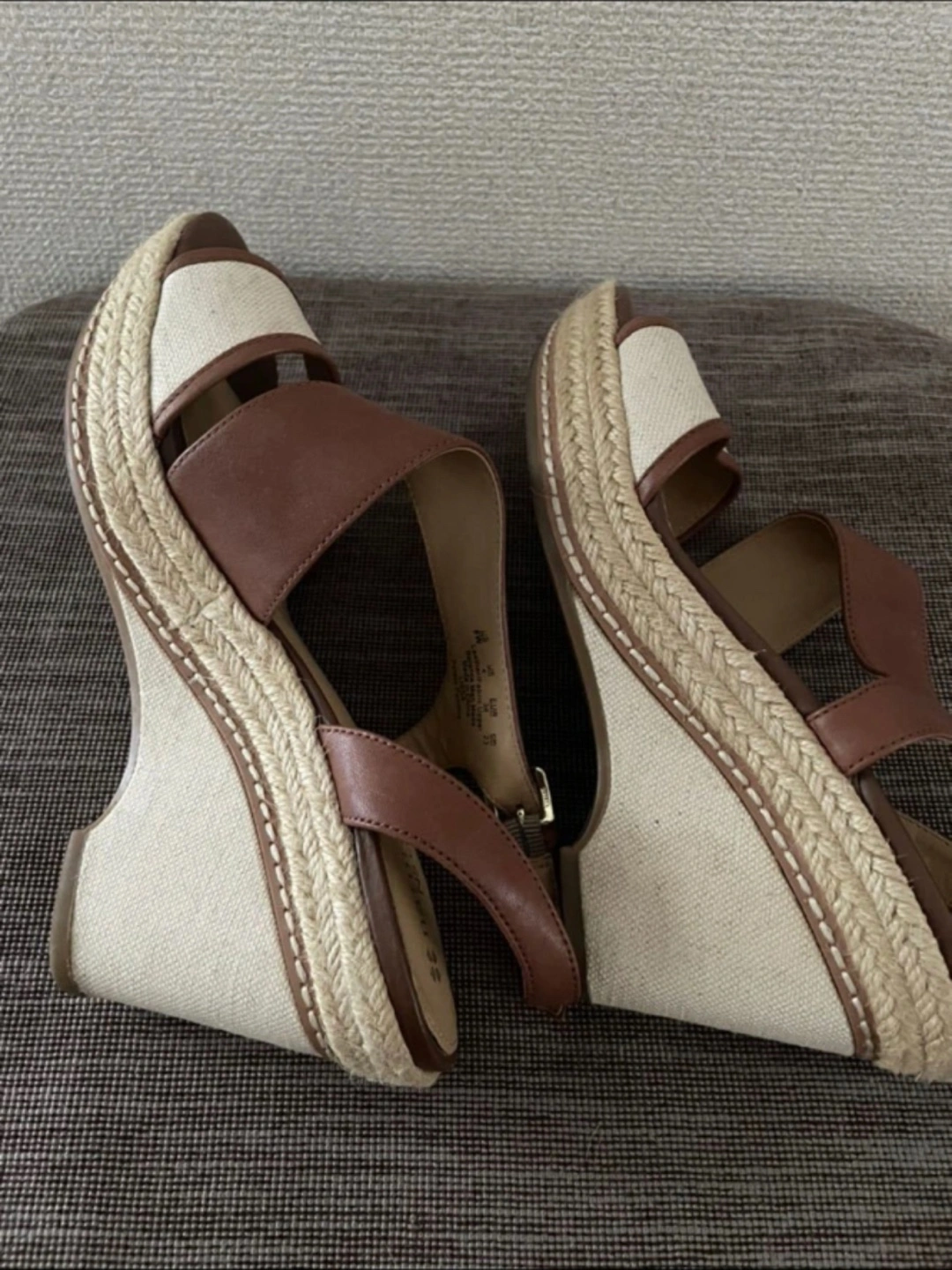 naturalizer 生成xブラウン サンダル 23cm ナチュラライザーの写真4枚目