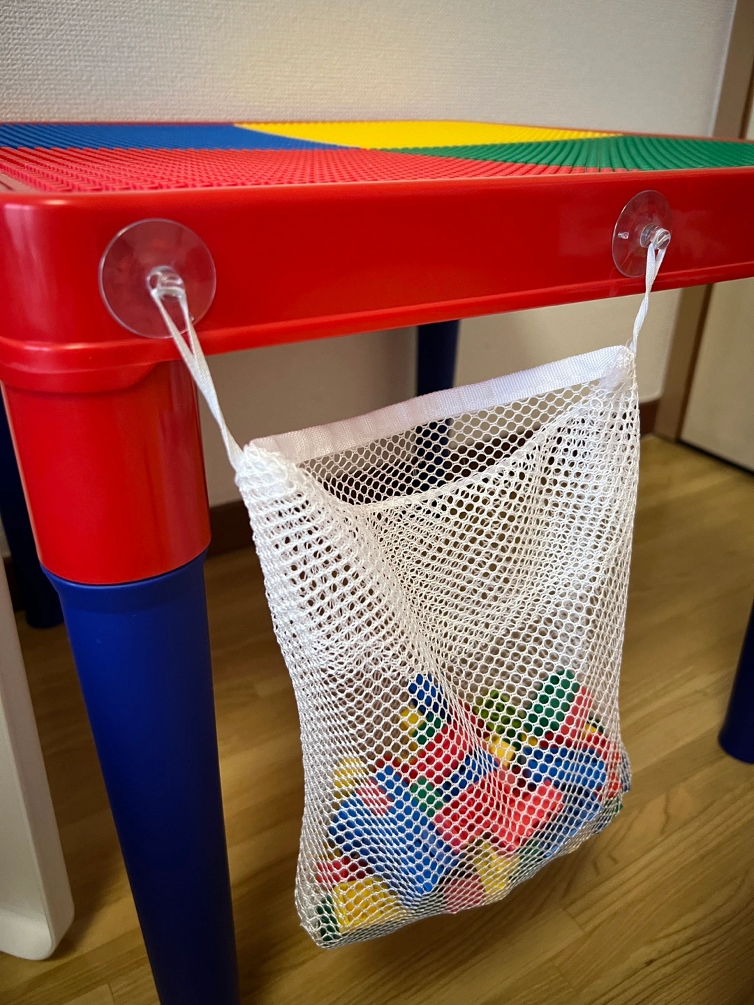 LEGOブロックプレイお絵かきテーブル&チェアーセットの写真4枚目