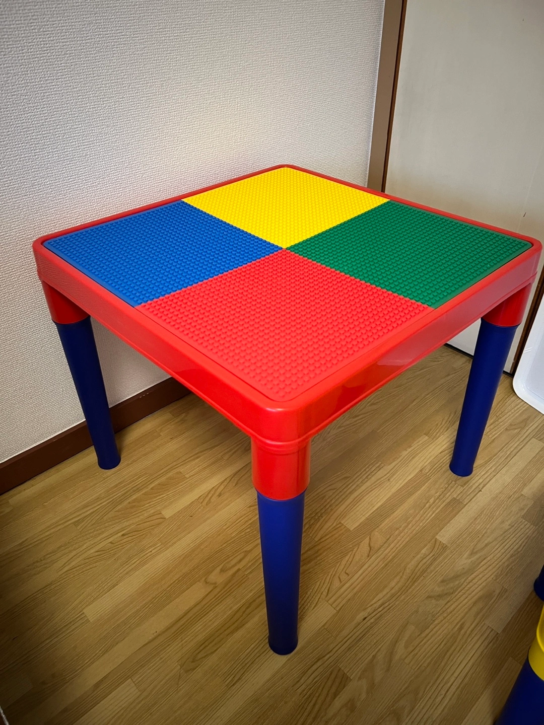 LEGOブロックプレイお絵かきテーブル&チェアーセットの写真3枚目