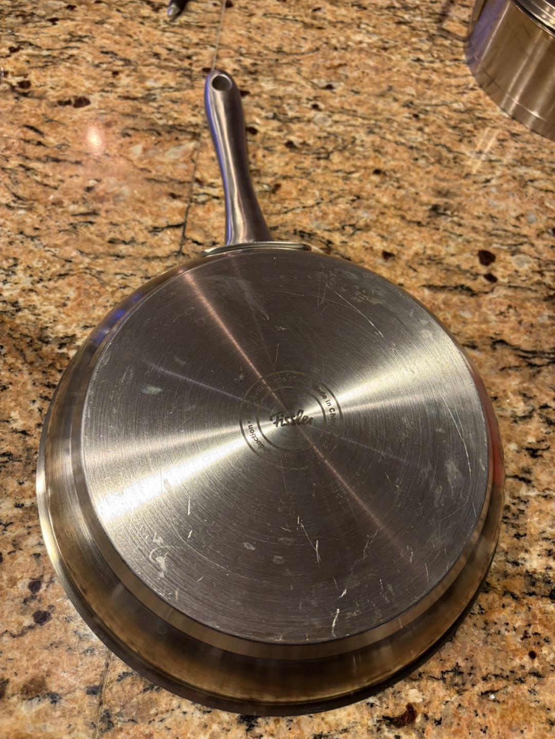 Fiddler stainless steel frypan 24cmの写真4枚目