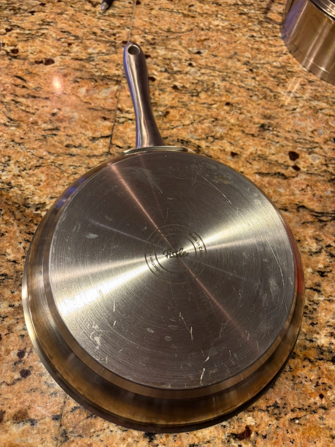 Fiddler stainless steel frypan 24cmの写真4枚目