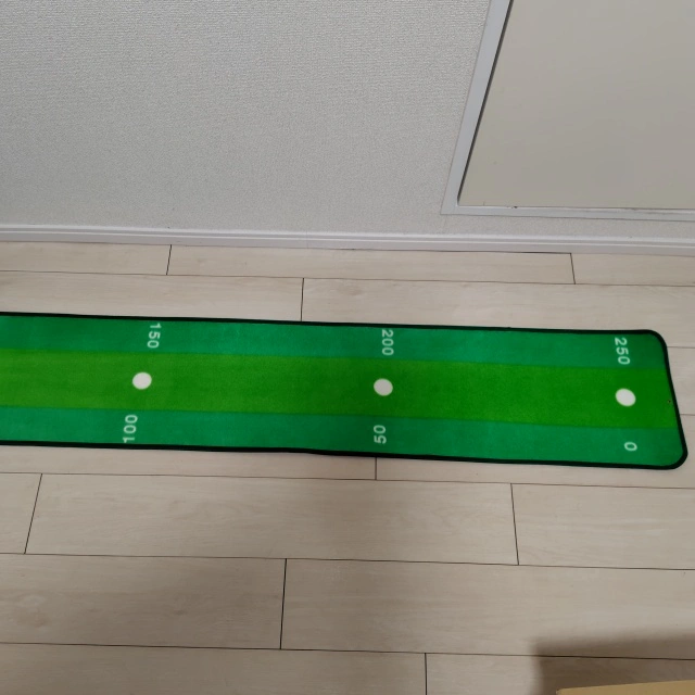 DAIYA GOLF フラットパット422(2.5mパット練習マット速め・遅め2種類対応)の写真4枚目