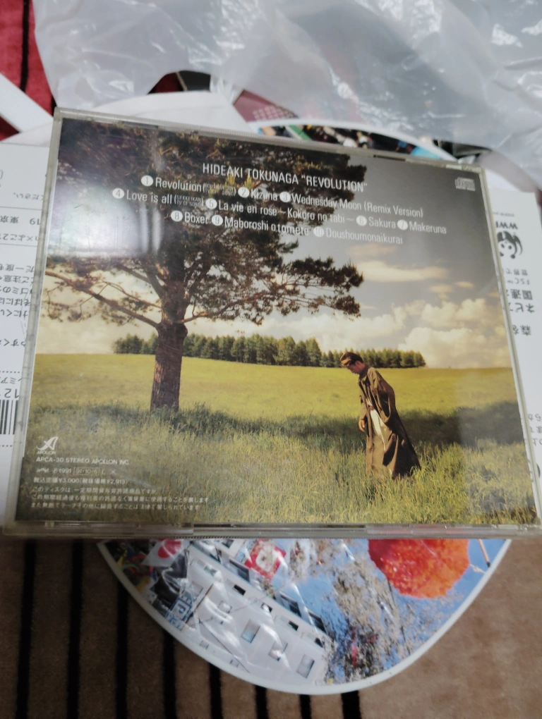 德永秀明 Revolution CDの写真2枚目
