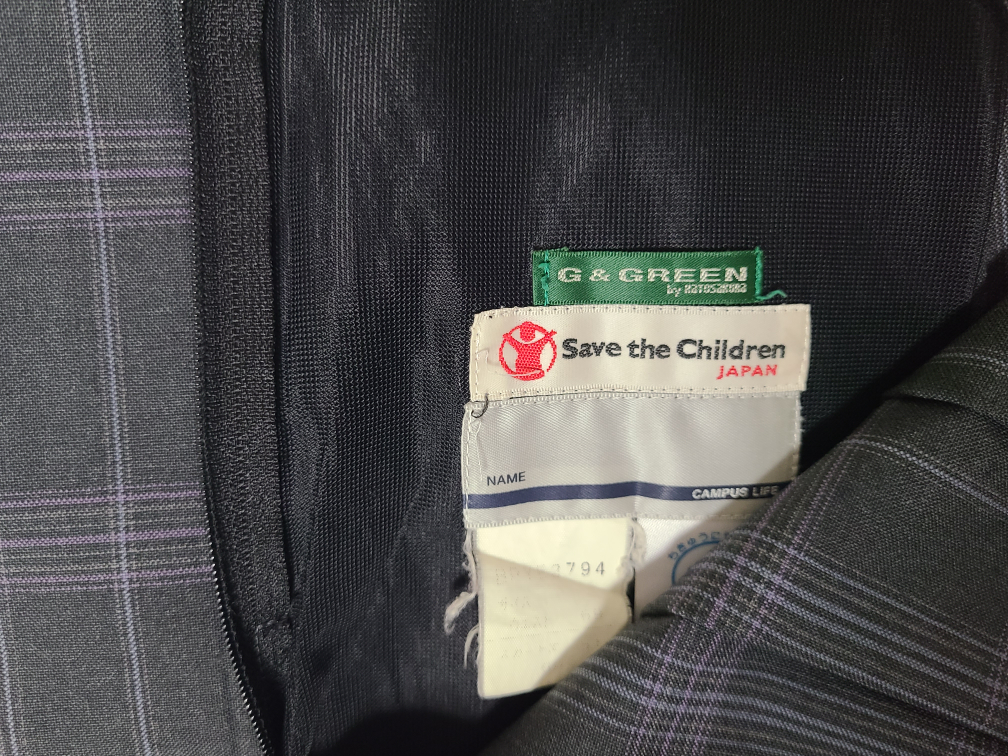 G&GREEN 制服チェック柄プリーツスカートの写真2枚目