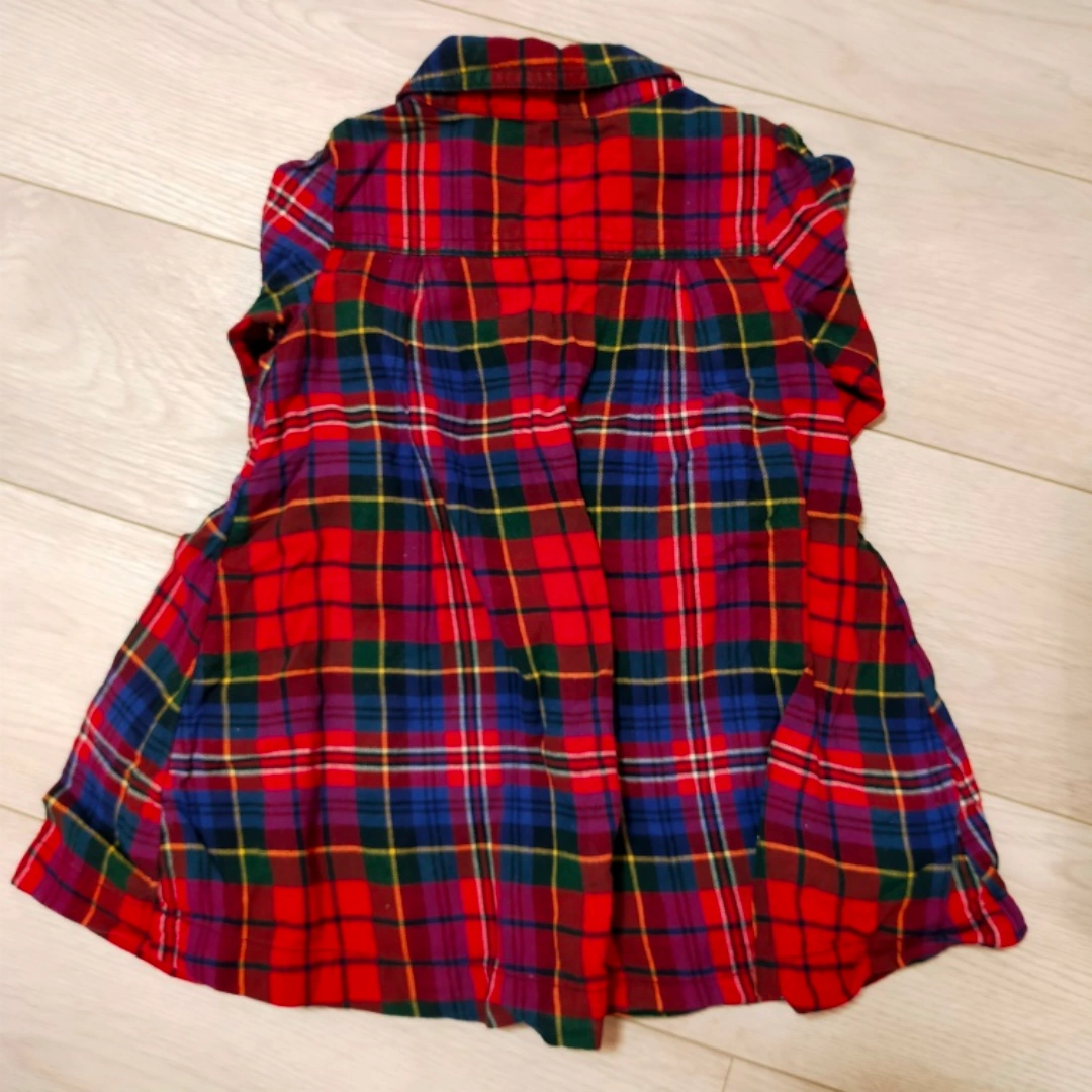 BabyGAP 90&70 姉弟コーデ リンクコーデセット チェック柄の写真5枚目