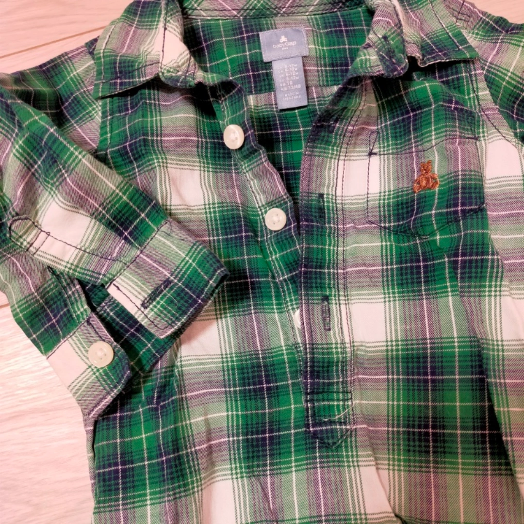 BabyGAP 90&70 姉弟コーデ リンクコーデセット チェック柄の写真8枚目