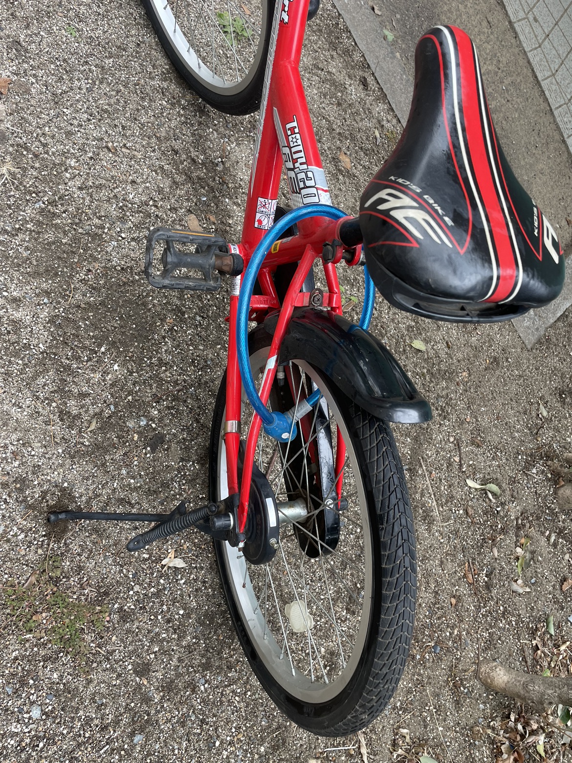 アメリカンイーグル　子供用自転車　補助輪ありの写真2枚目