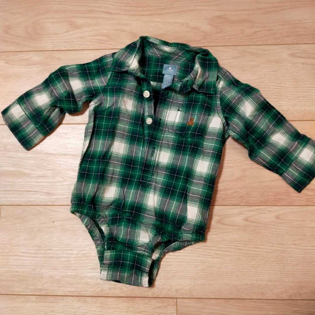 BabyGAP 90&70 姉弟コーデ リンクコーデセット チェック柄の写真6枚目