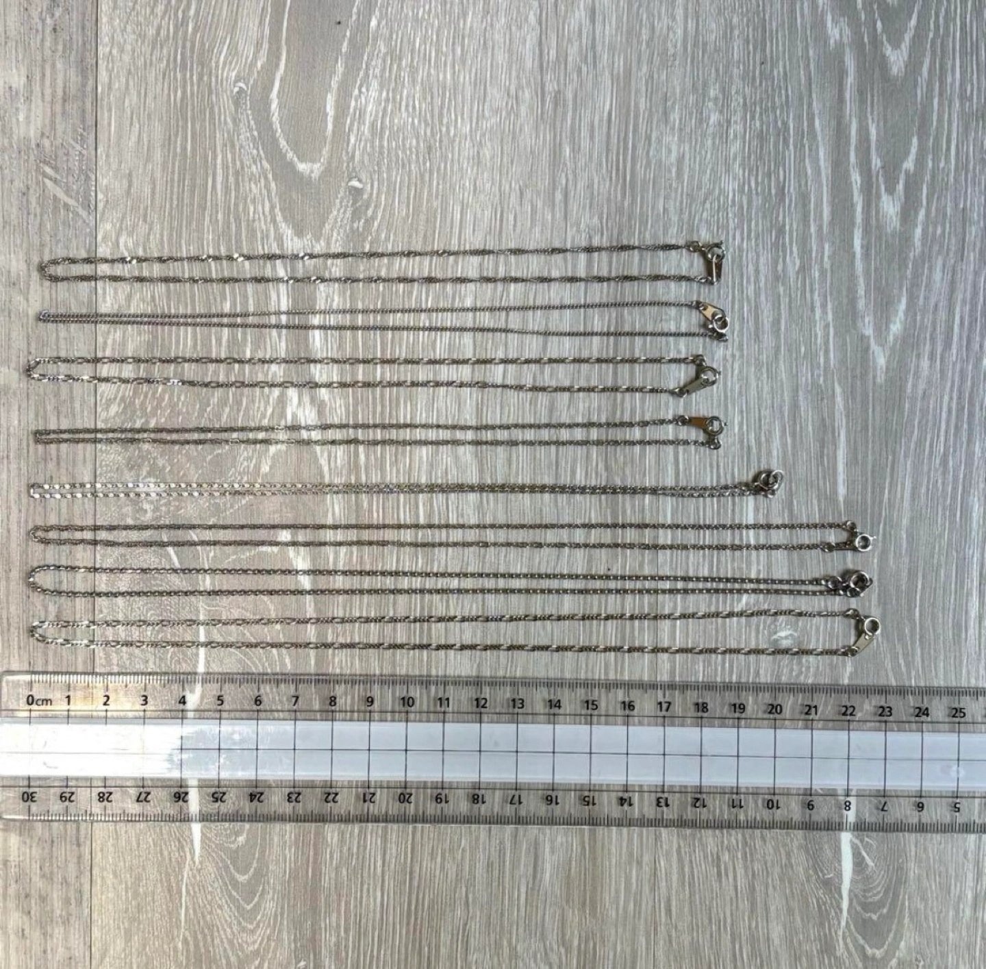 ネックレス チェーン8種類セットの写真4枚目