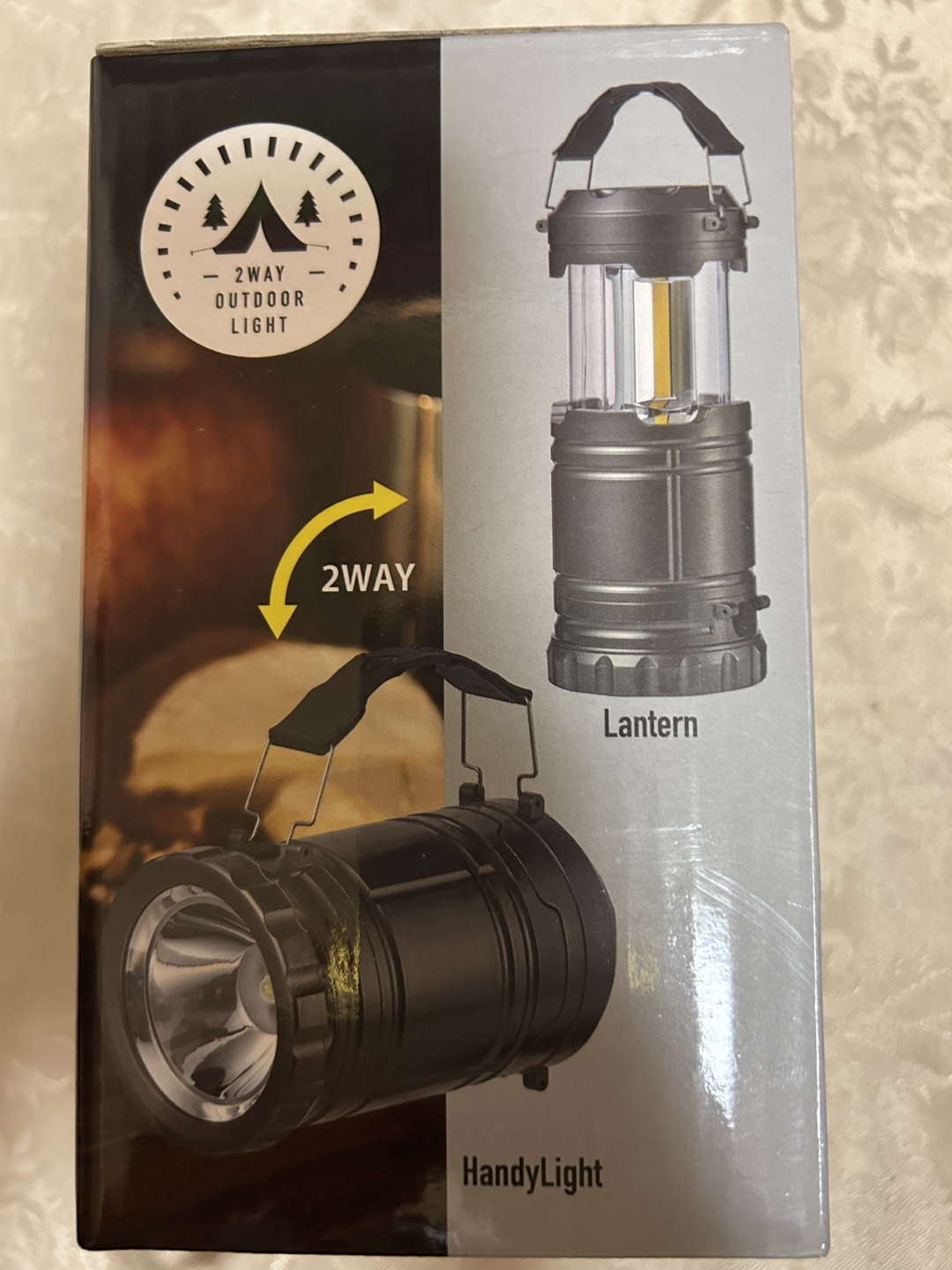新品　未開封　2WAYアウトドアライト ランタンの写真2枚目