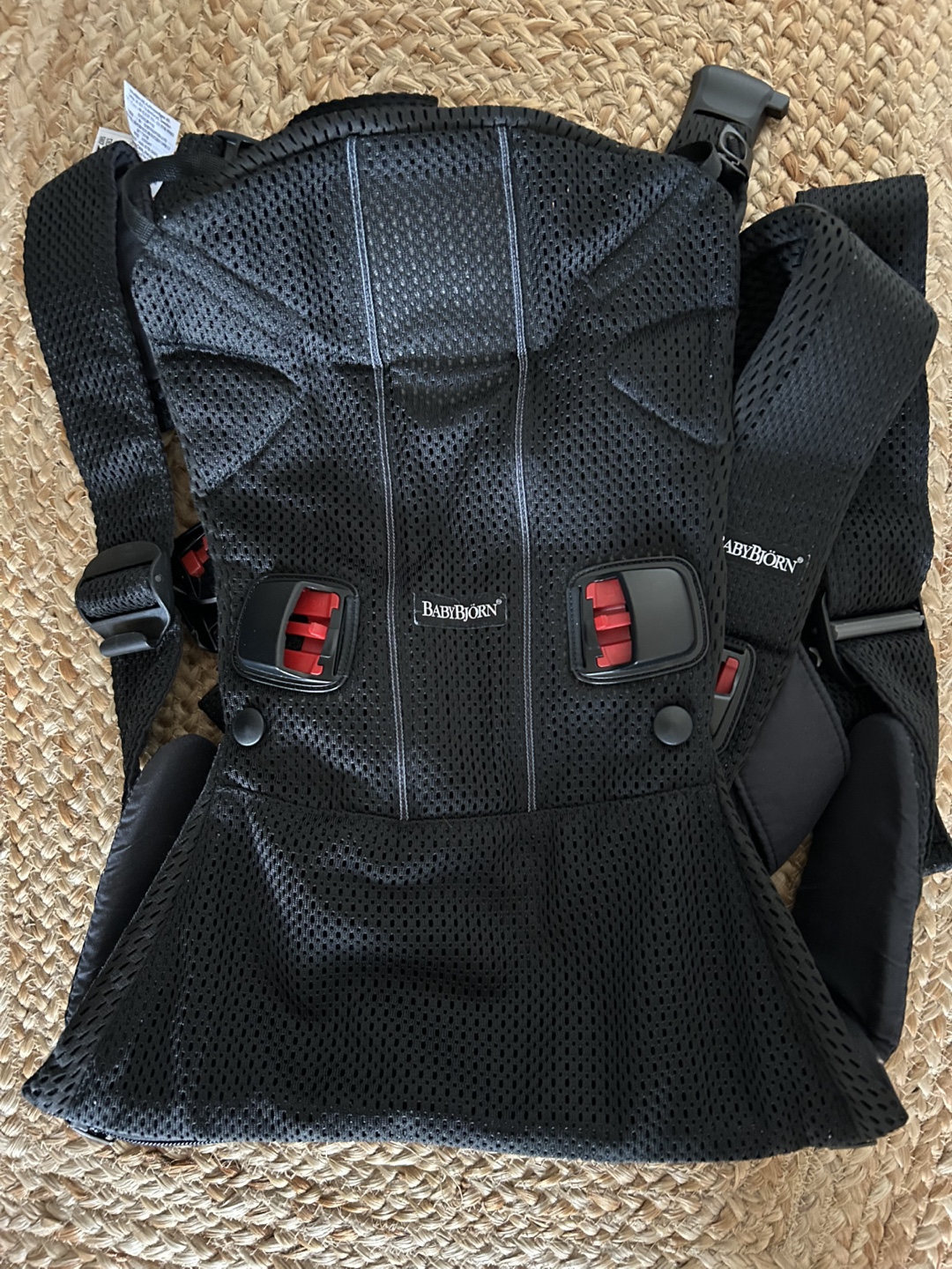 BabyBjornベビーキャリアONE AIRメッシュブラック 3.5-15kgの写真4枚目
