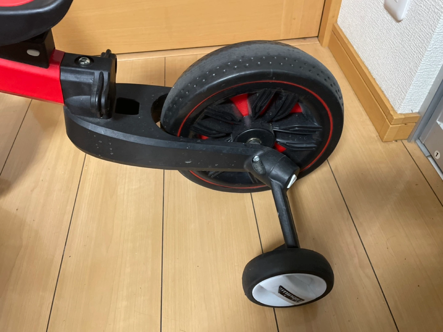 中古 三輪車 2-6歳子供用 5in1キッズバイク バランスバイク 赤の写真8枚目