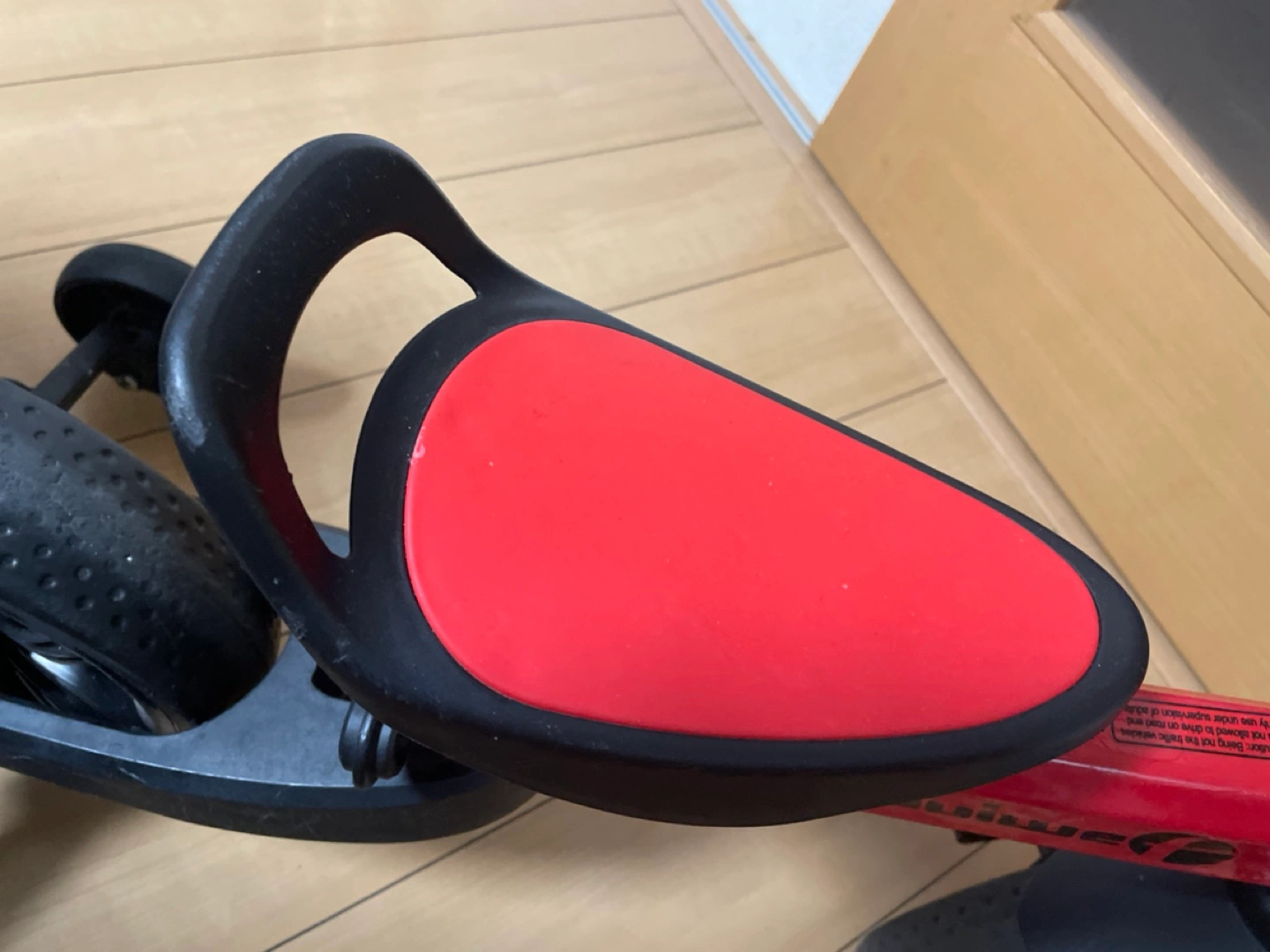 中古 三輪車 2-6歳子供用 5in1キッズバイク バランスバイク 赤の写真7枚目