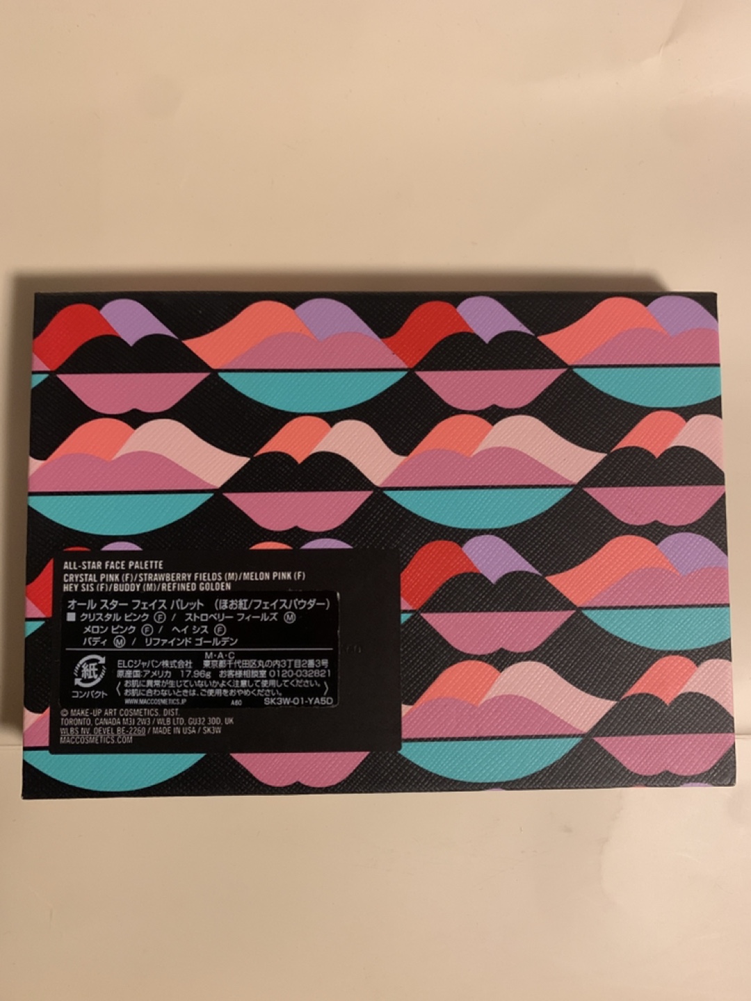 MAC オールスターフェイスパレットの写真4枚目