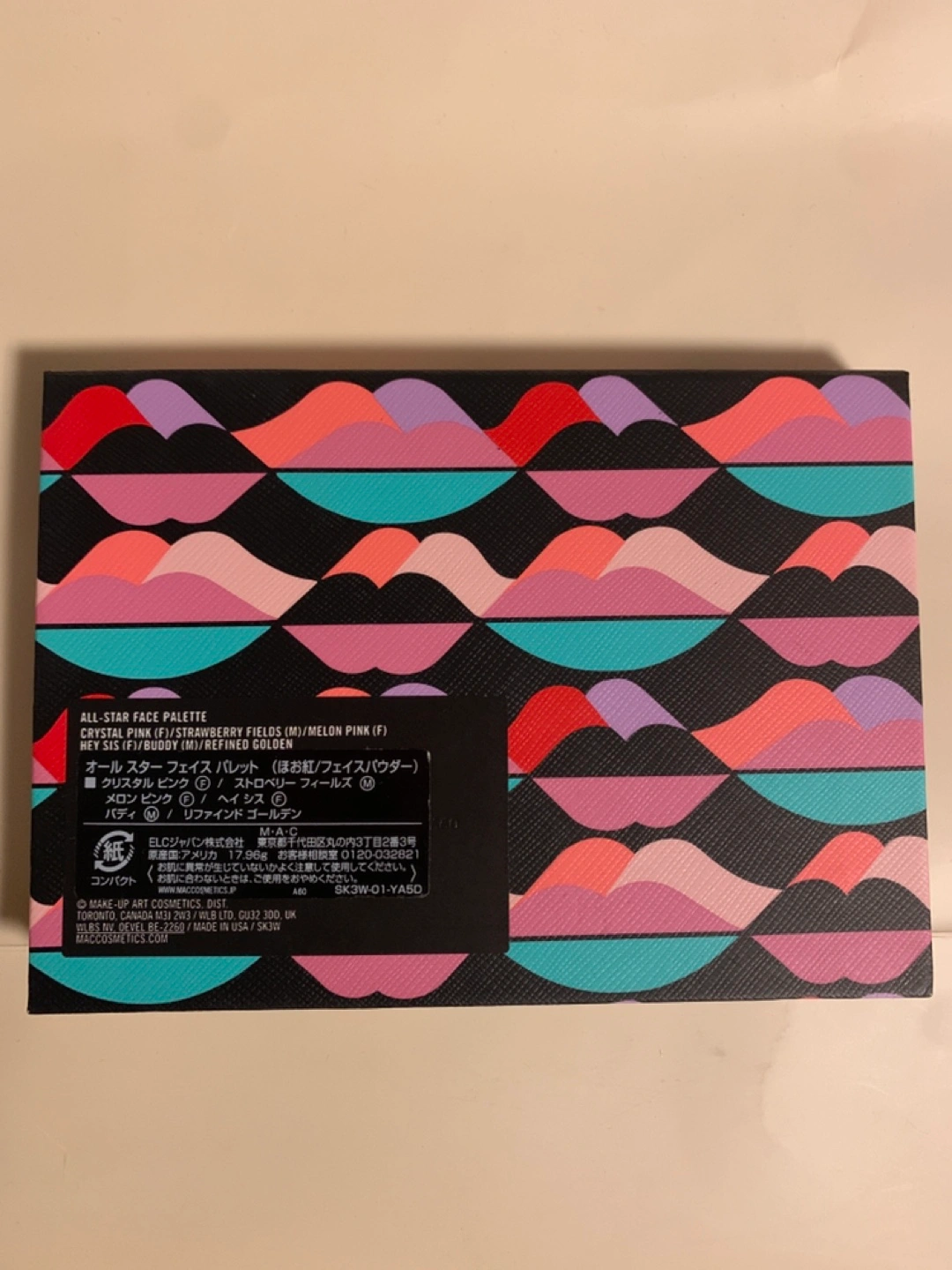 MAC オールスターフェイスパレットの写真4枚目