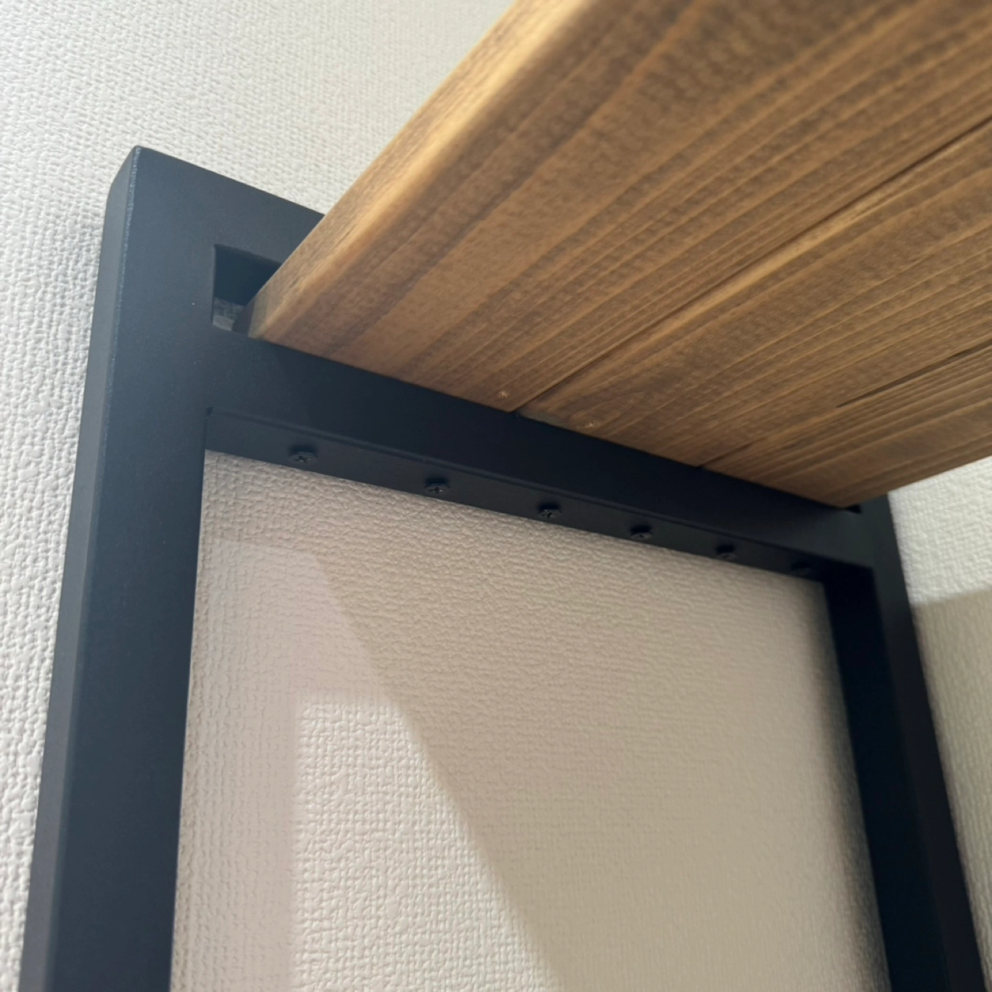 DIY 1×4 ワンバイフォー アイアンフレーム ラックの写真7枚目