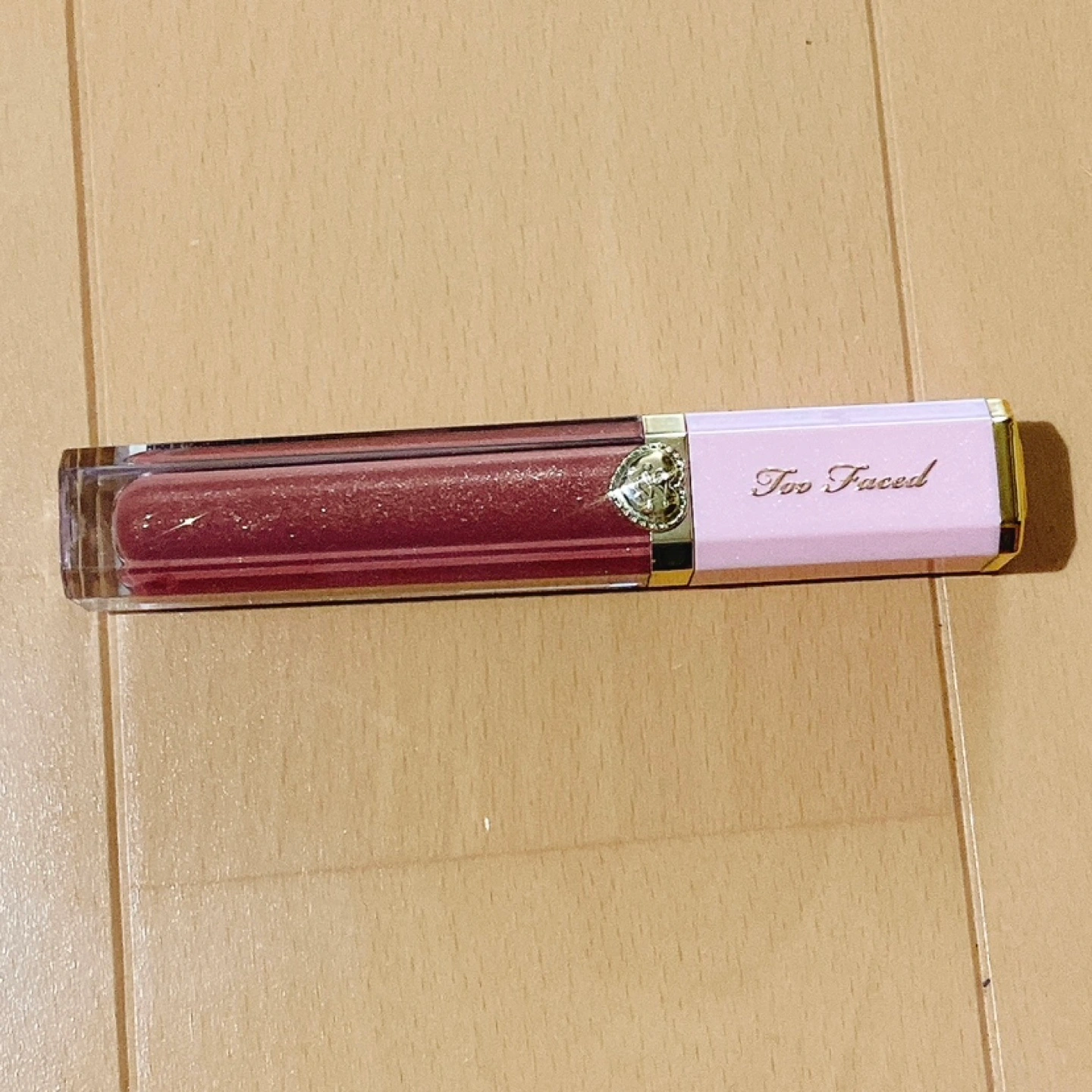 新品未使用 Too Faced リッチ&ダズリン ハイシャインスパークリングリップグロス ストック&ボンデージ