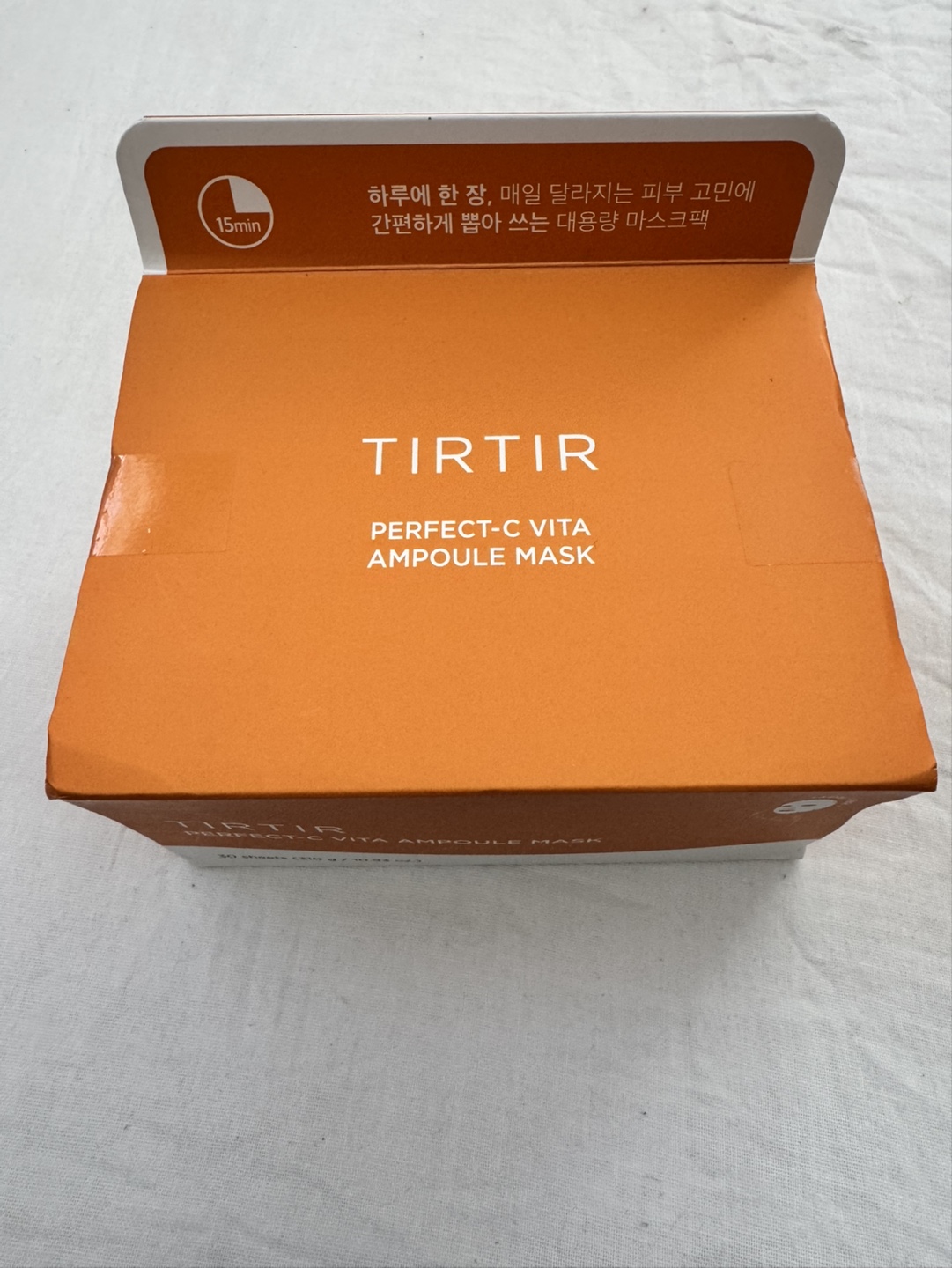 TIRTIR PERFECT C VITA AMPOULE MASK 30枚入 - キャロット（Karrot）