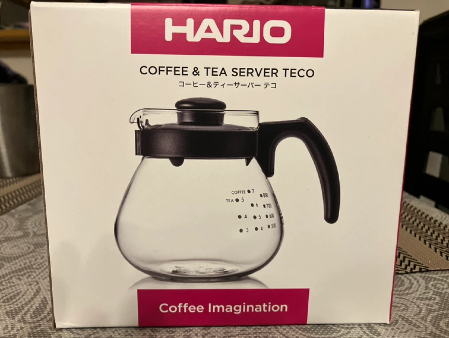 HARIOコーヒー&ティーサーバーTECO 1000ml