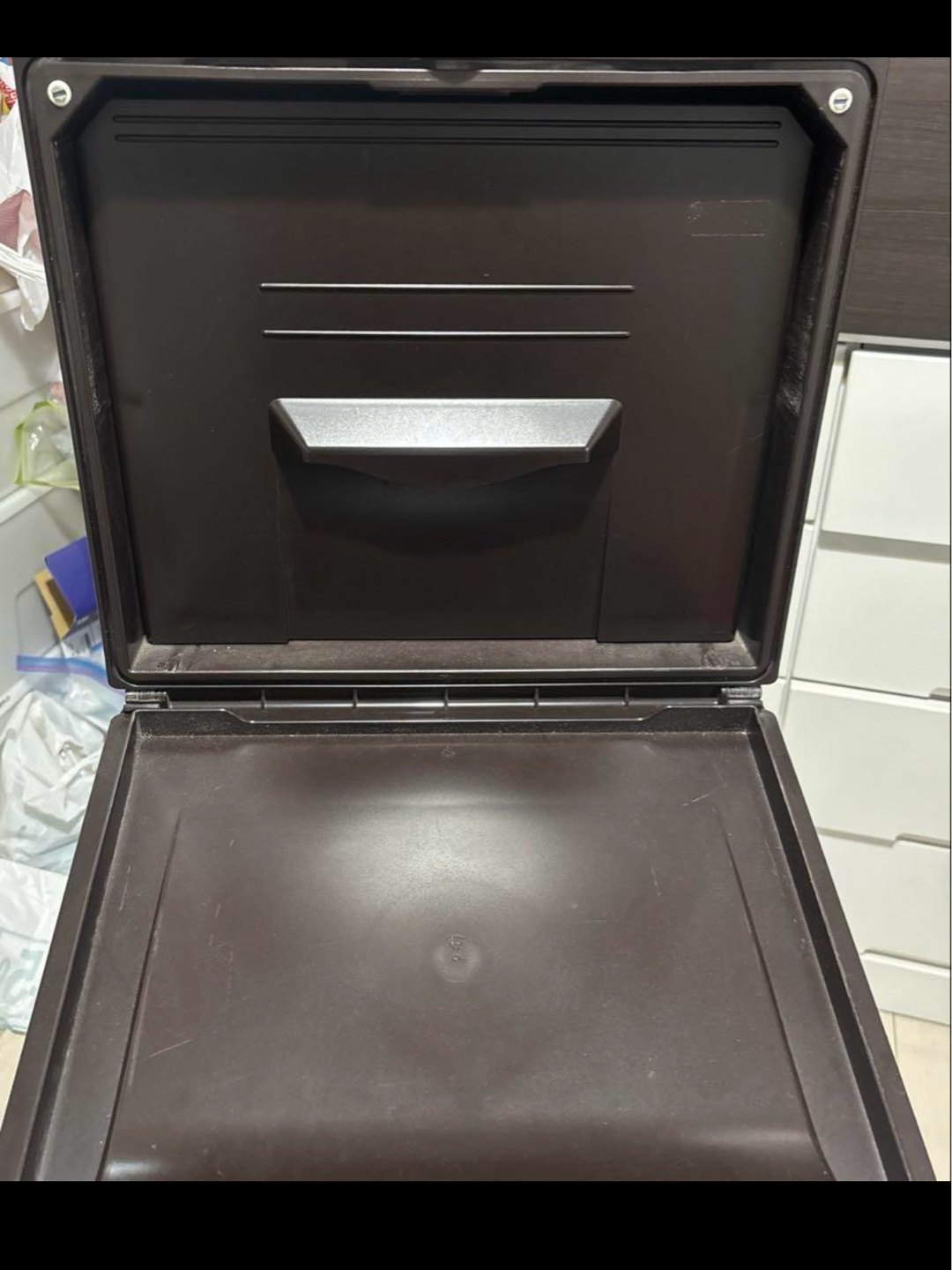 Tupperwareスーパーチェストミニ ダークアンバー2段の写真2枚目