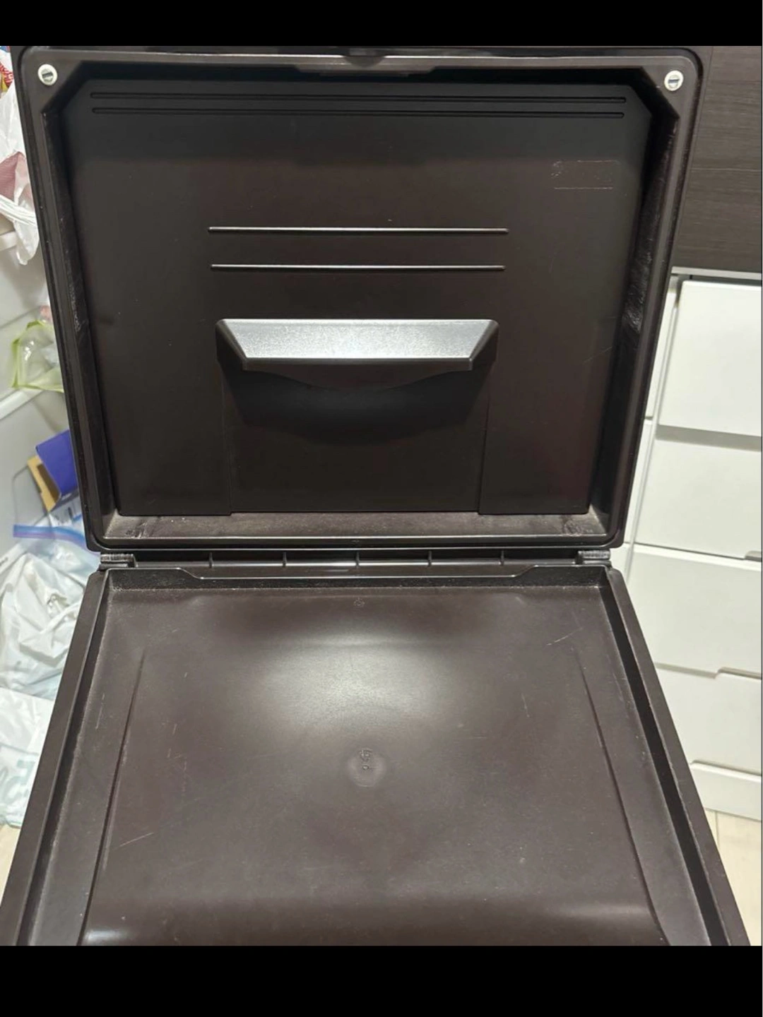 Tupperwareスーパーチェストミニ ダークアンバー2段の写真2枚目