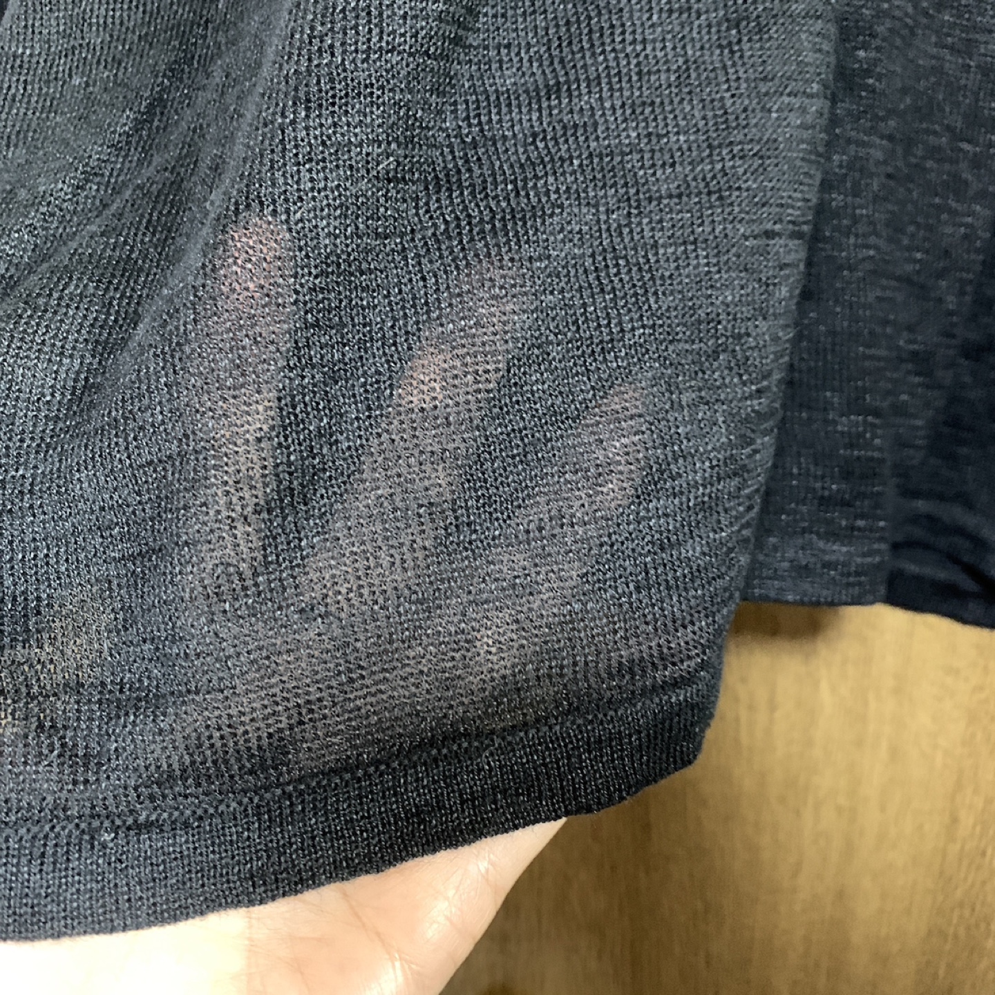 無印良品の麻100％ニット　Sの写真4枚目