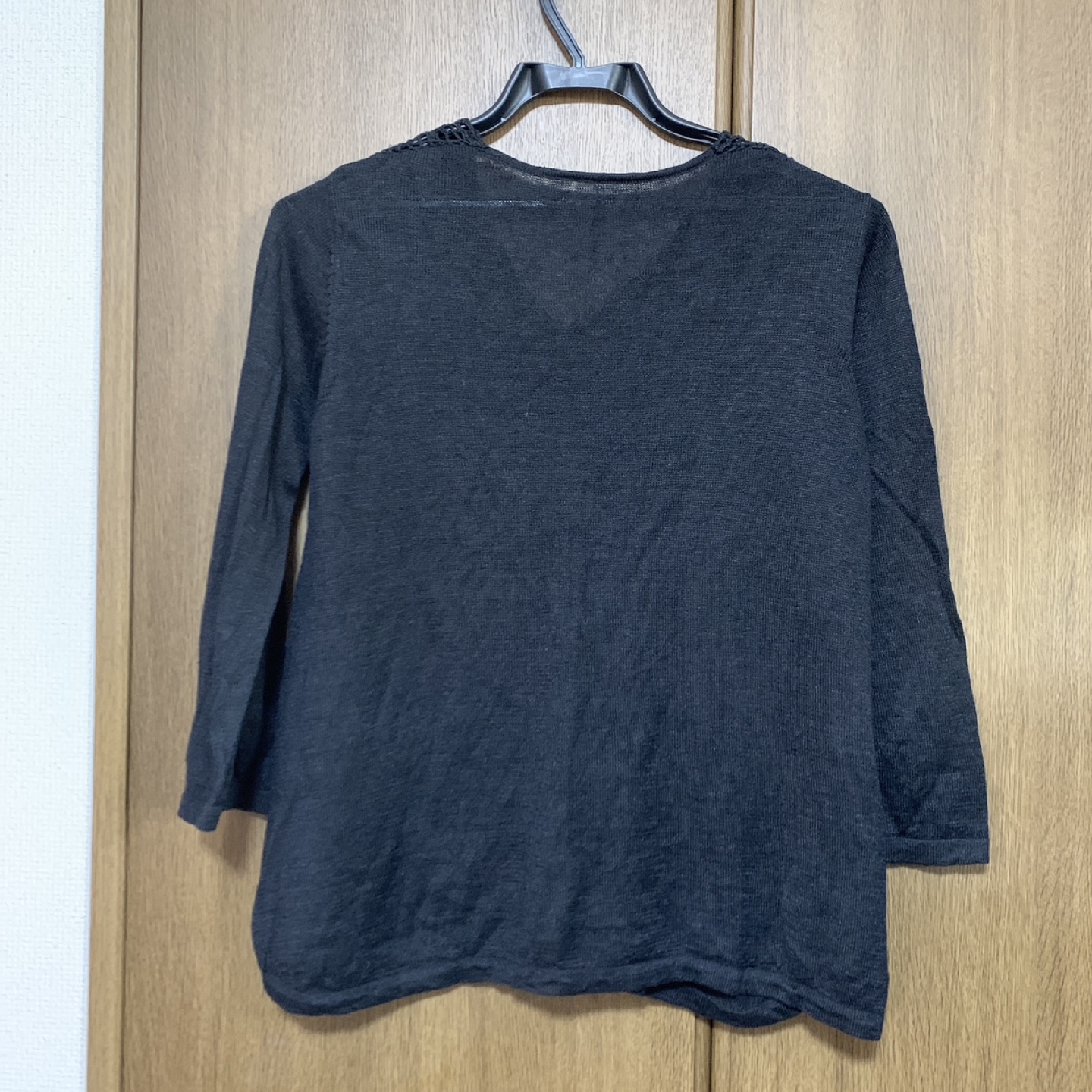 無印良品の麻100％ニット　Sの写真2枚目