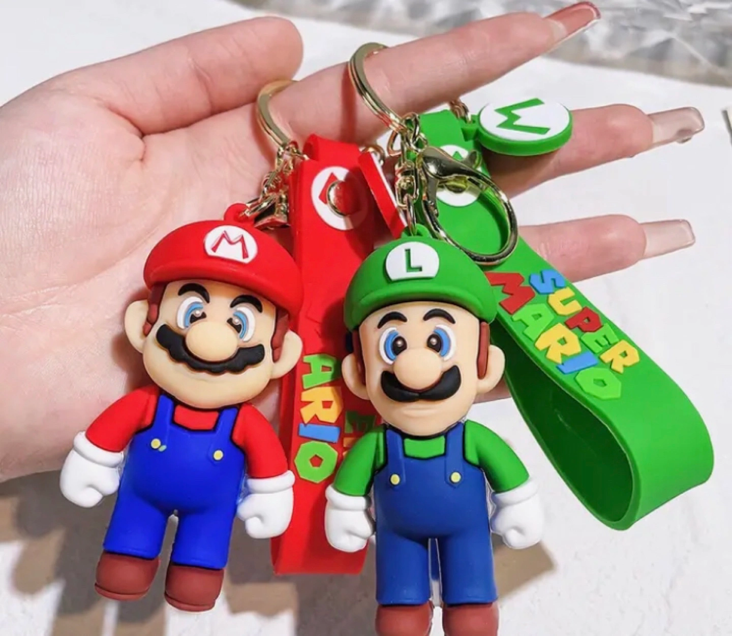 スーパーマリオキーホルダー2個セット