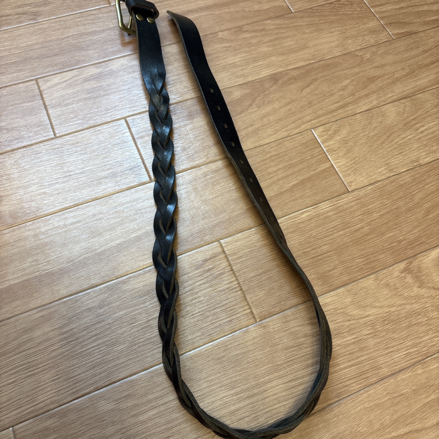 【BARKTANNAGN】レザーベルトの写真3枚目