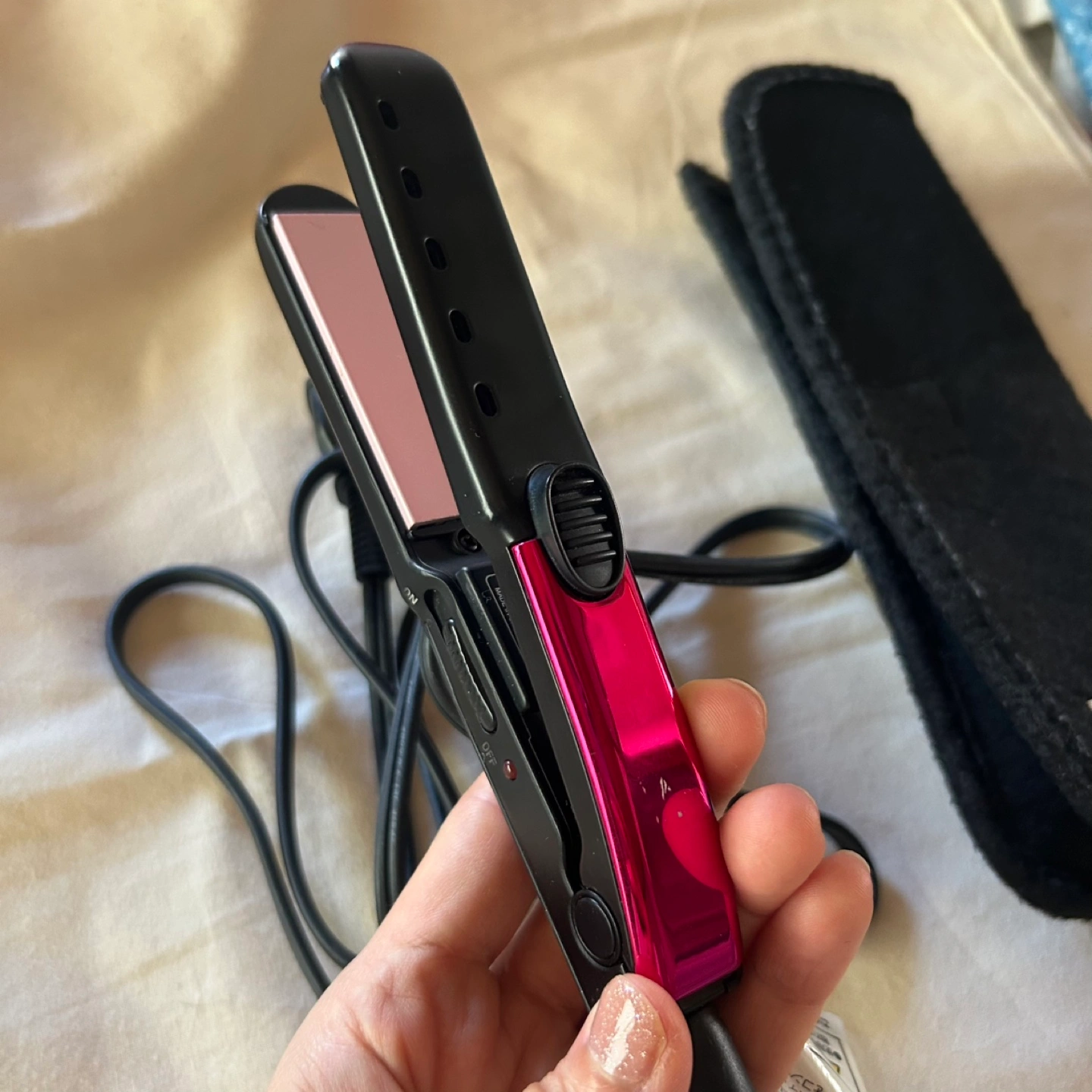 VS ヘアアイロン ミニ 前髪 旅行の写真2枚目