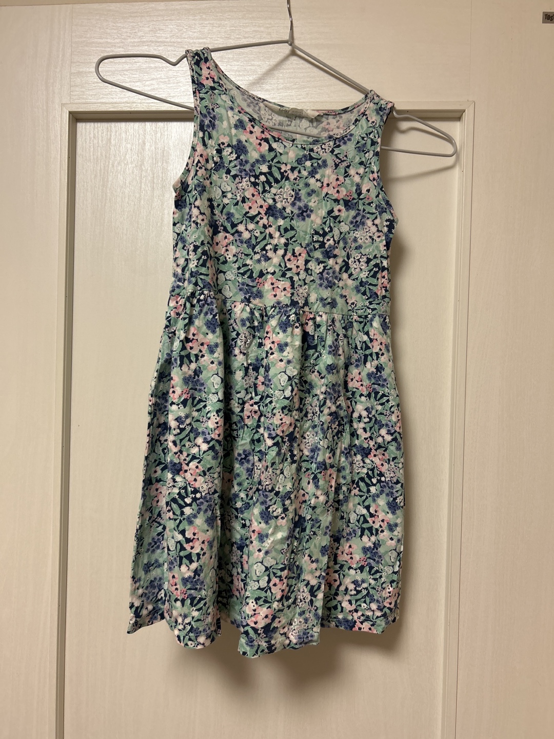 花柄ワンピース　h＆m