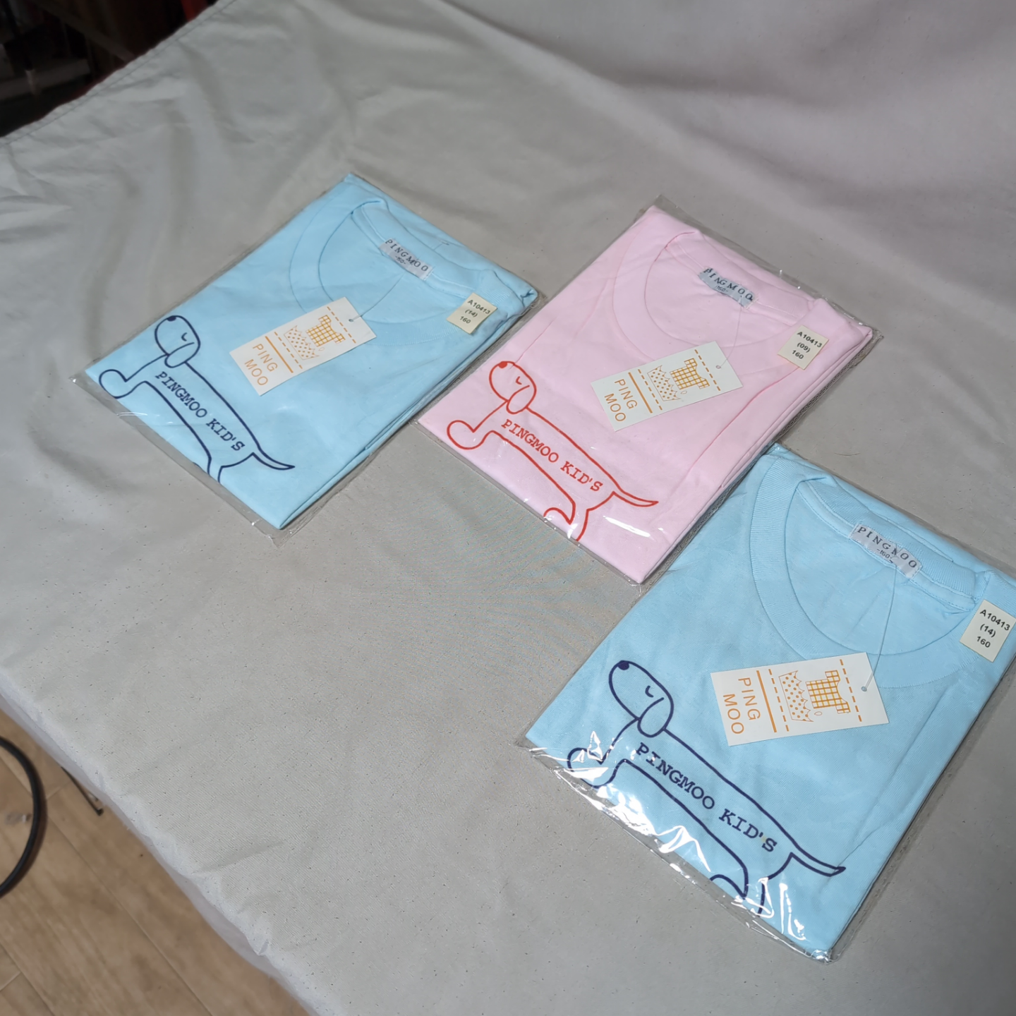 PINGMOO KIDS Tシャツ140/160cm 3枚セット