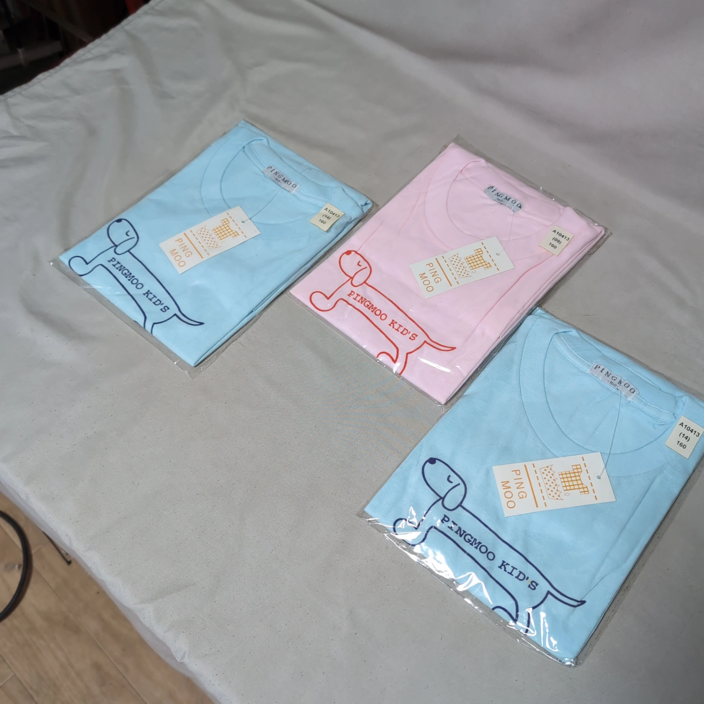 PINGMOO KIDS Tシャツ140/160cm 3枚セット
