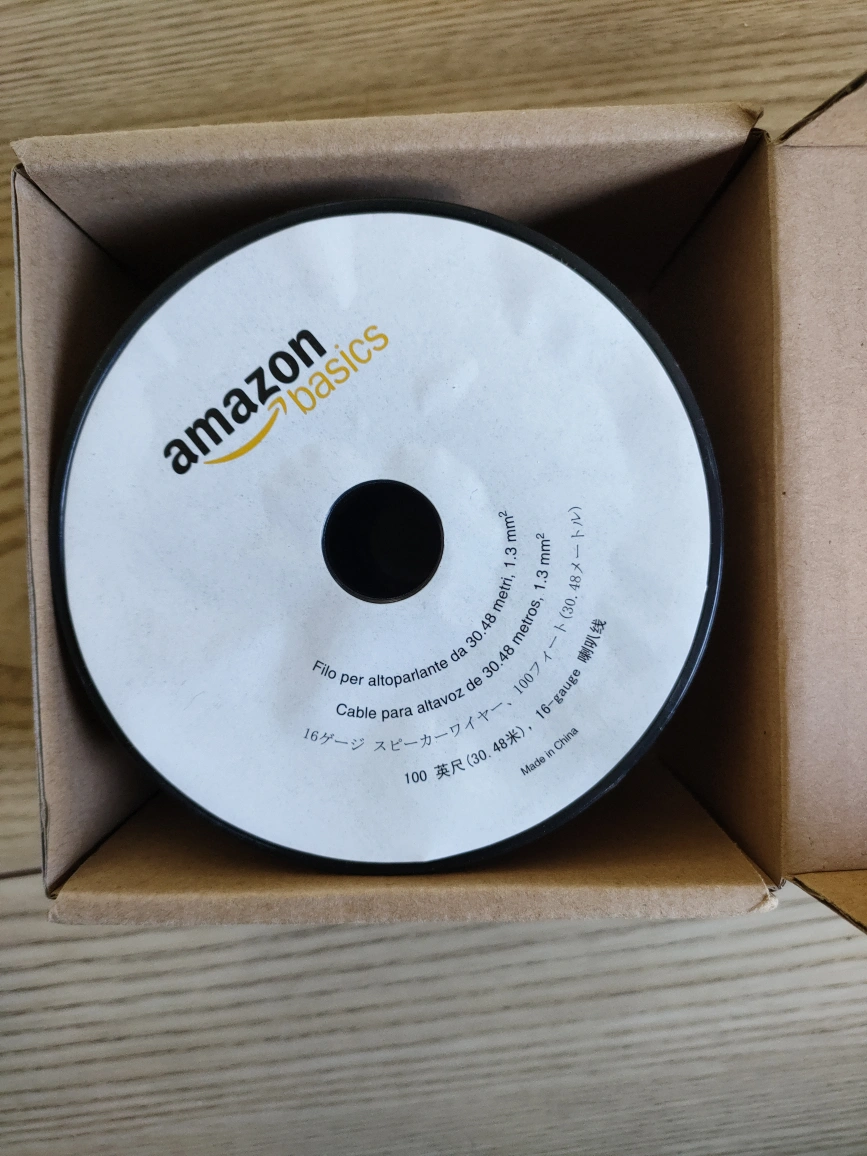 アマゾンベーシック 16ゲージスピーカーコードの写真2枚目