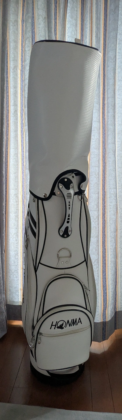 HONMA ゴルフ キャディバッグ 白の写真2枚目