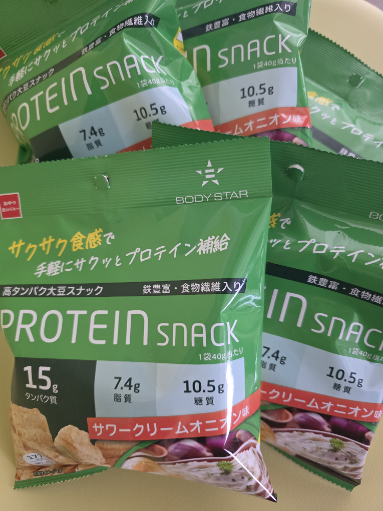 Body Star プロテインスナック サワークリーム　3個