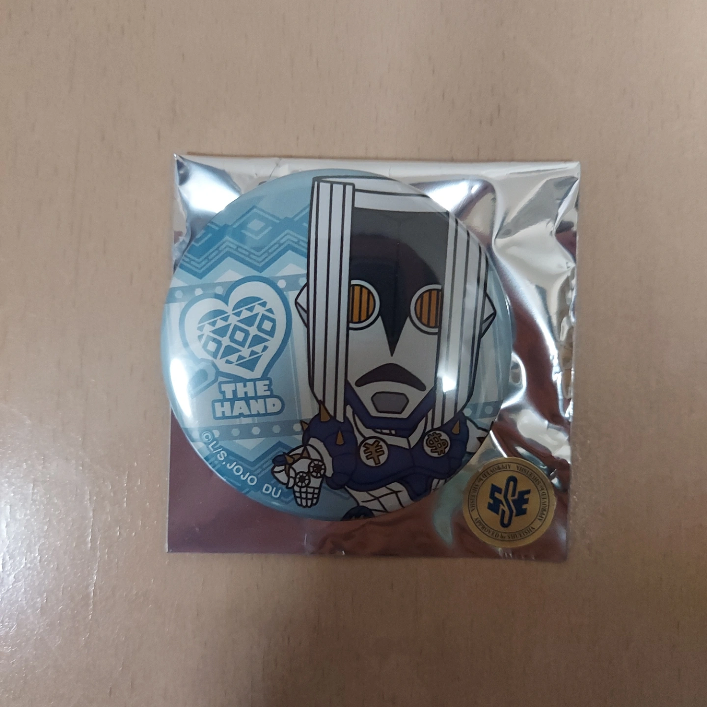 ジョジョの奇妙な冒険 ザ・ハンド 缶バッジ