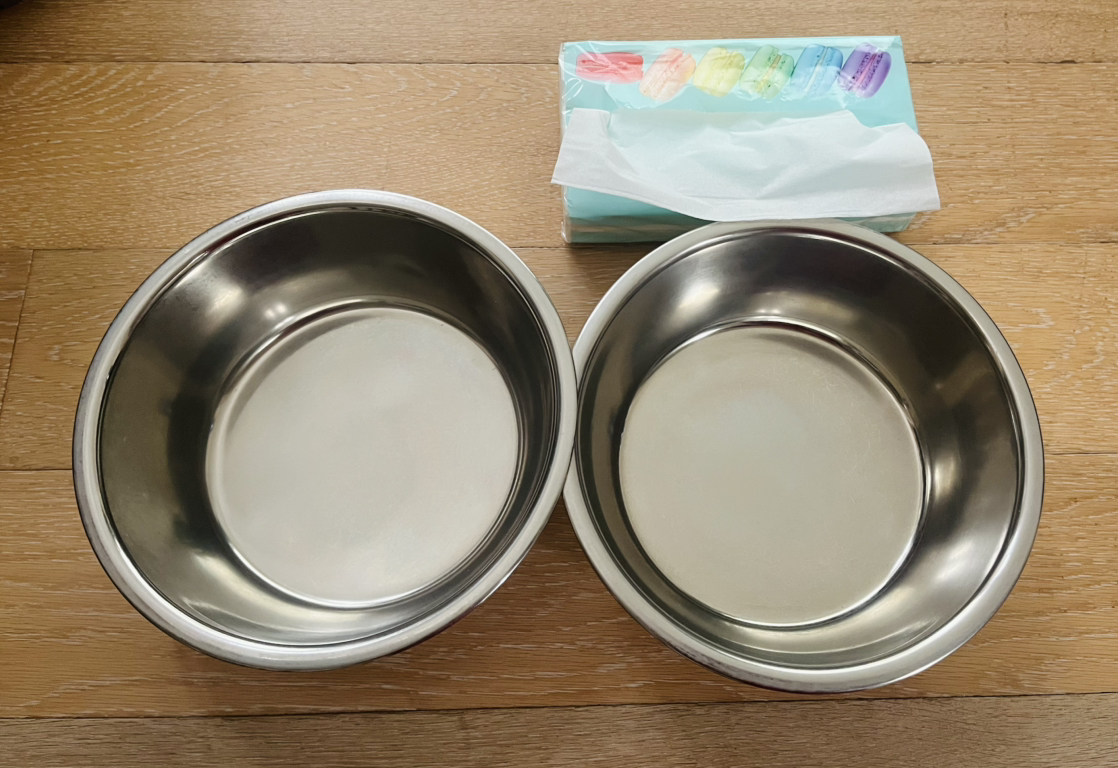 犬用 フード&水 ボウル ステンレス製の写真4枚目