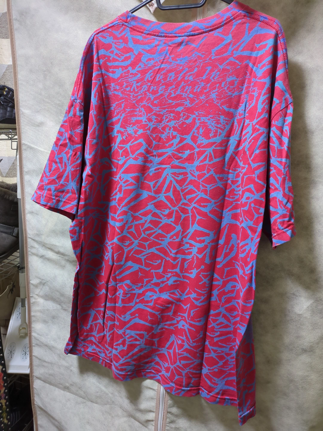 Tシャツ 赤/青の写真3枚目
