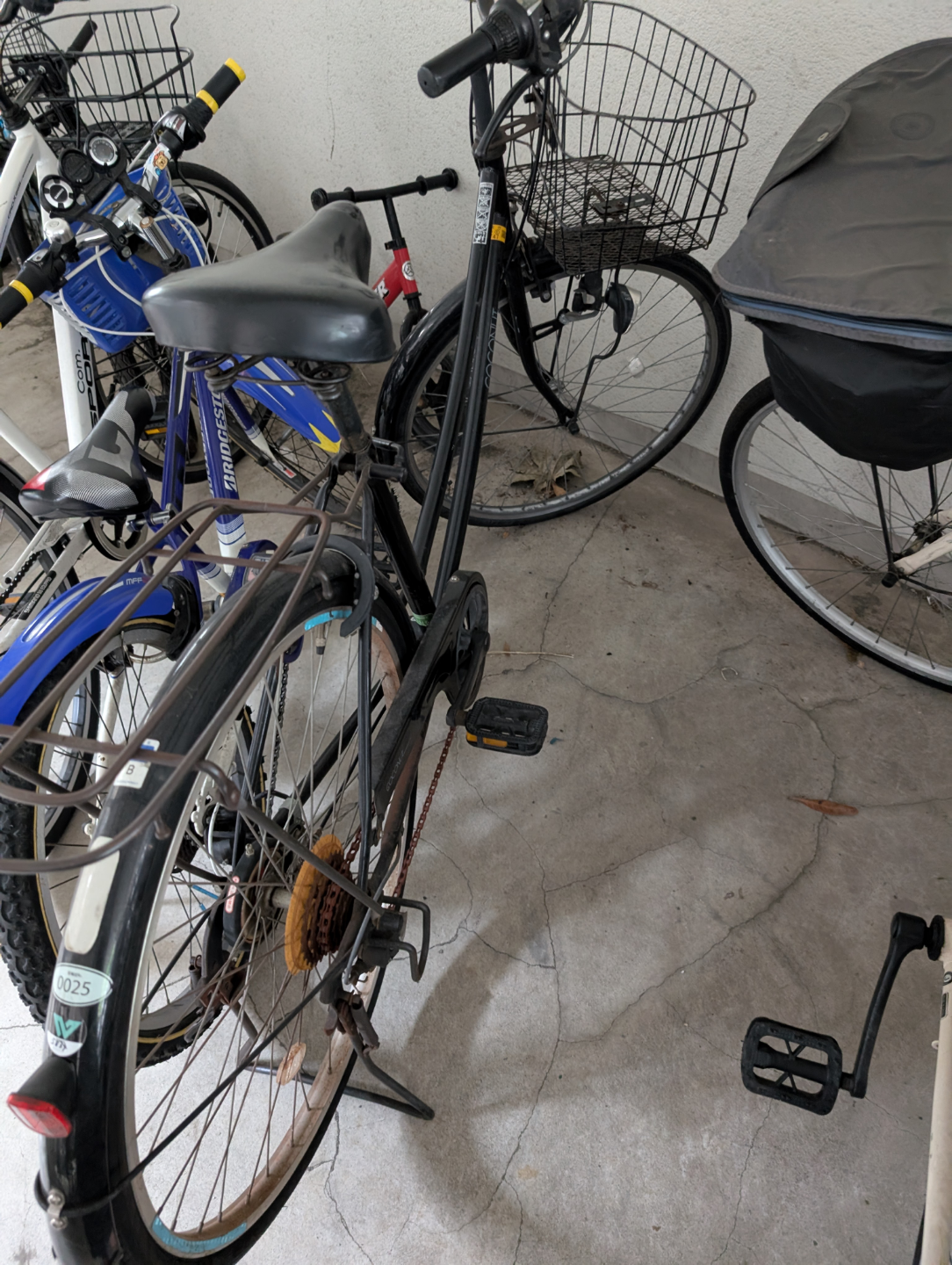 自転車 黒色 中古の写真5枚目