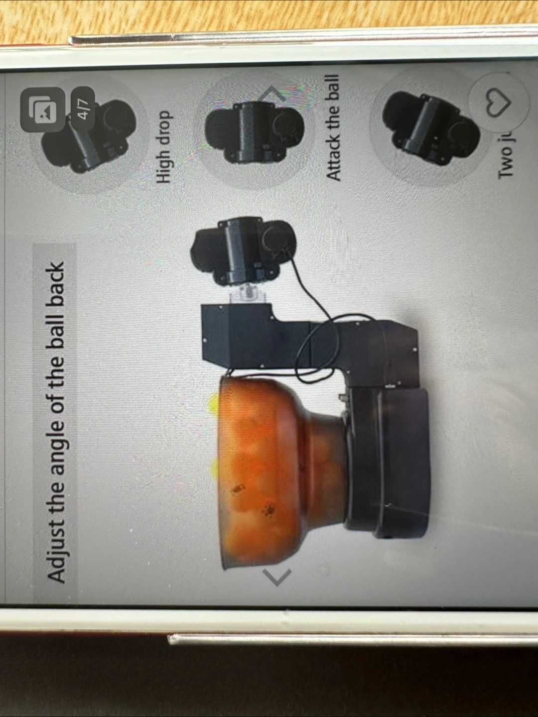 卓球マシンの写真9枚目