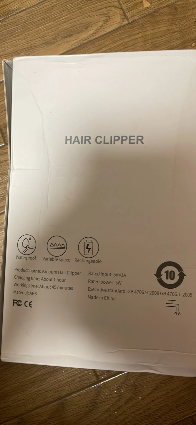 Hair clipper - used only onceの写真2枚目