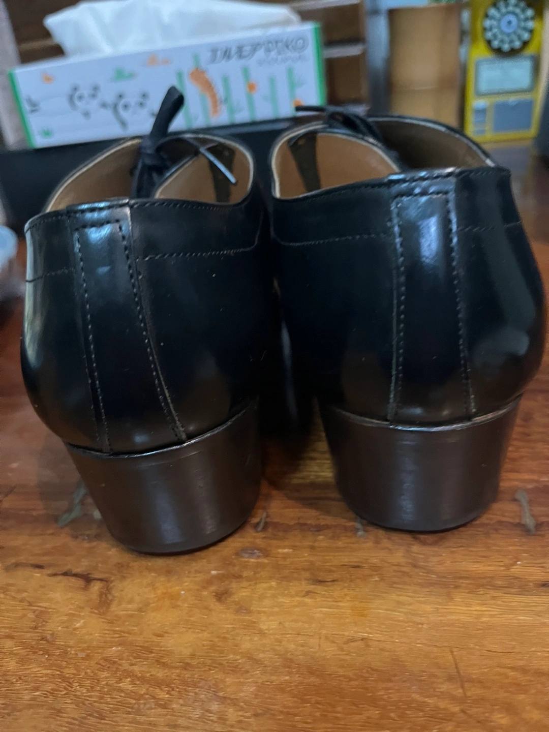 UOMO forte革靴 ブラック 25cm美品!の写真3枚目