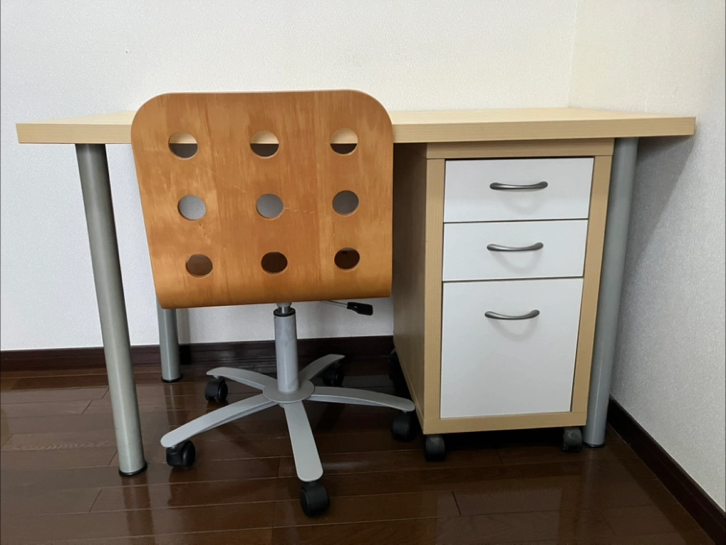 IKEA 机・椅子・引き出しセット(バラでもOK)